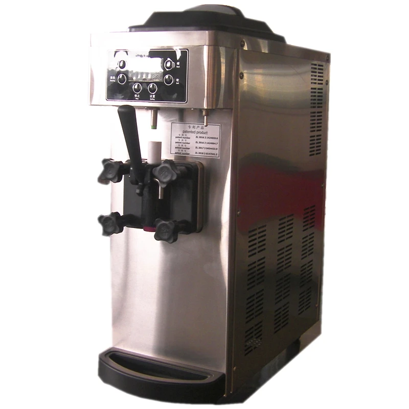 

Commercial Small Single Head Ice Cream Vending Machine Automatic Large Output Ice Cream Maker