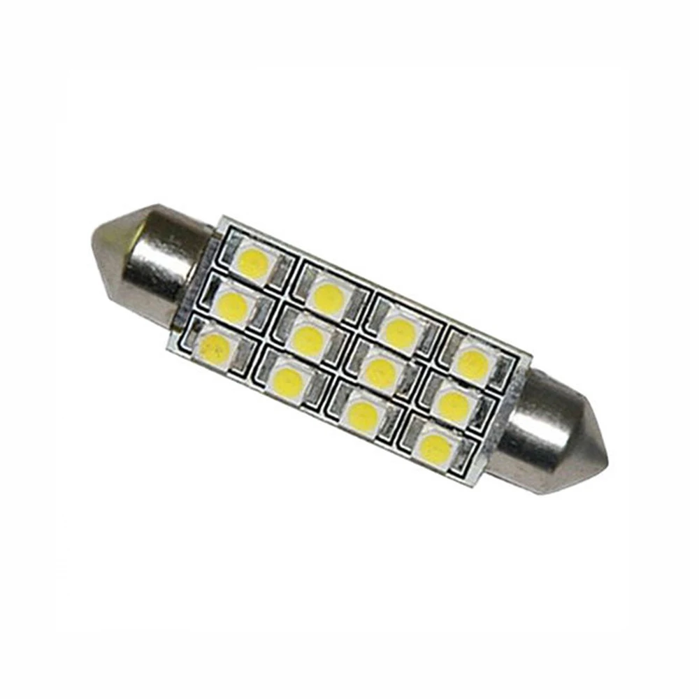 20/10/5PCS 12 LED 3528-SMD 12V Light for Car Interior Ceiling Trunk License Plate Dome