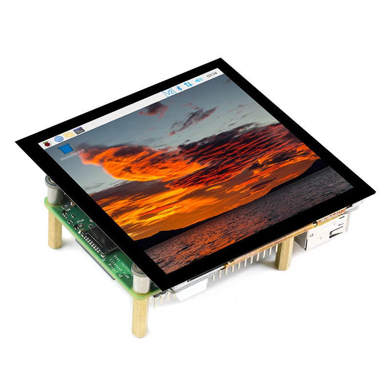 4 Inch Raspberry Pi Touch Screen Ips Lcd 720×720 Capacitive Monitor For