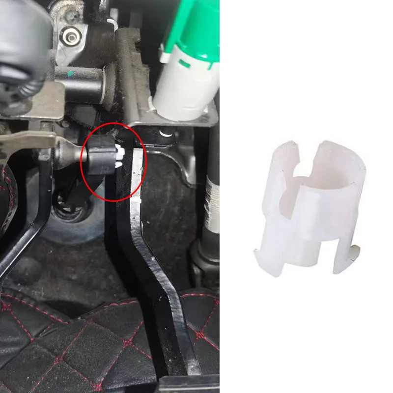 For Peugeot 307 308 408 3008 207 2008  Auto Parts 9676534480 White Loop Clutch Master Cylinder Clip