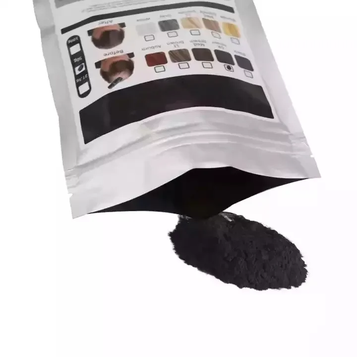50g Hair Fibers Refill Bag Bald Extension Hair Growth Powder Salon Professional Treatment Unisex Loss Products hair building powder hair building fibers