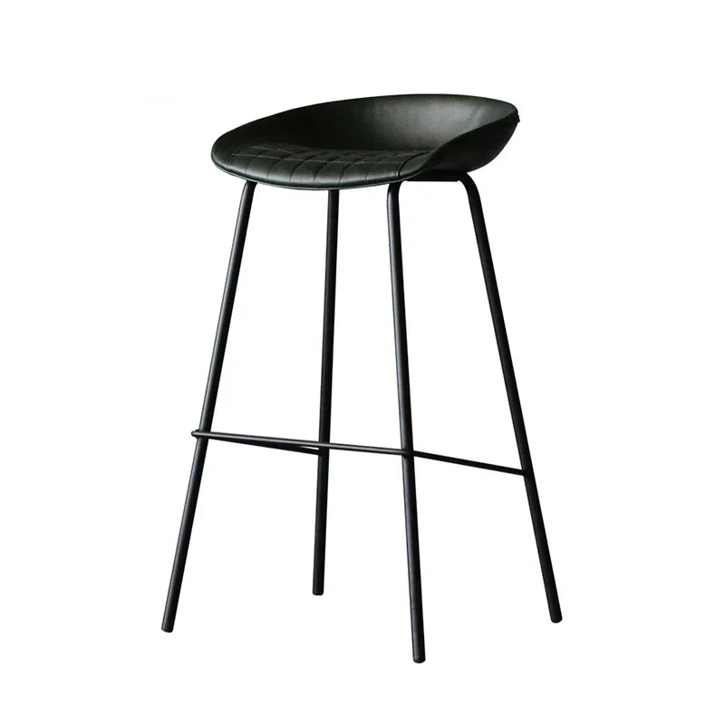 Nordic Light Luxury Bar Chairs Retro Industrial Style Bar Stools Living Room Home Creativity High Chair Kitchen Counter Stool W