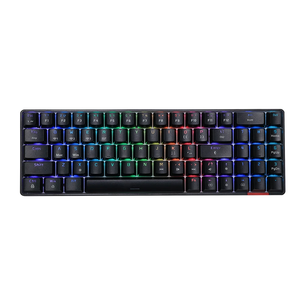 Ajazz Ak692 69 Keys Hotswap Rgb Bluetooth 5.0/2.4g/typec Wired