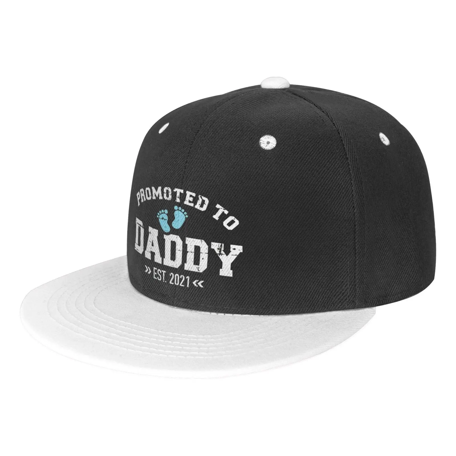 Promoted To Daddy Est Happy Fathers Cap Men Caps Man Hats For Girls Hat Beanie Women's Hip Hop Baseball |