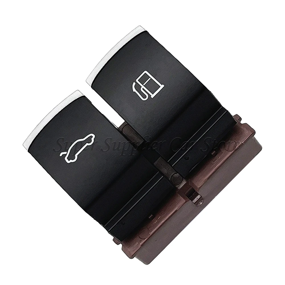 Homie Chrome Fuel Tank Door Trunk Release Button Switch For VW Passat B6 VW Jett