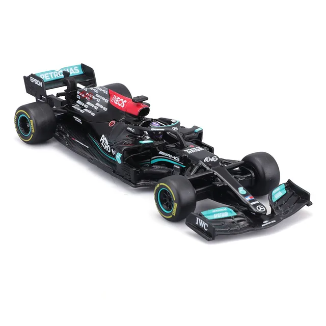 Bburago 1:43 2021 Mercedes-AMG F1 W12 E Performance #44 #77 Alloy Luxury Vehicle Diecast Cars Model Toy Collection Gift 3