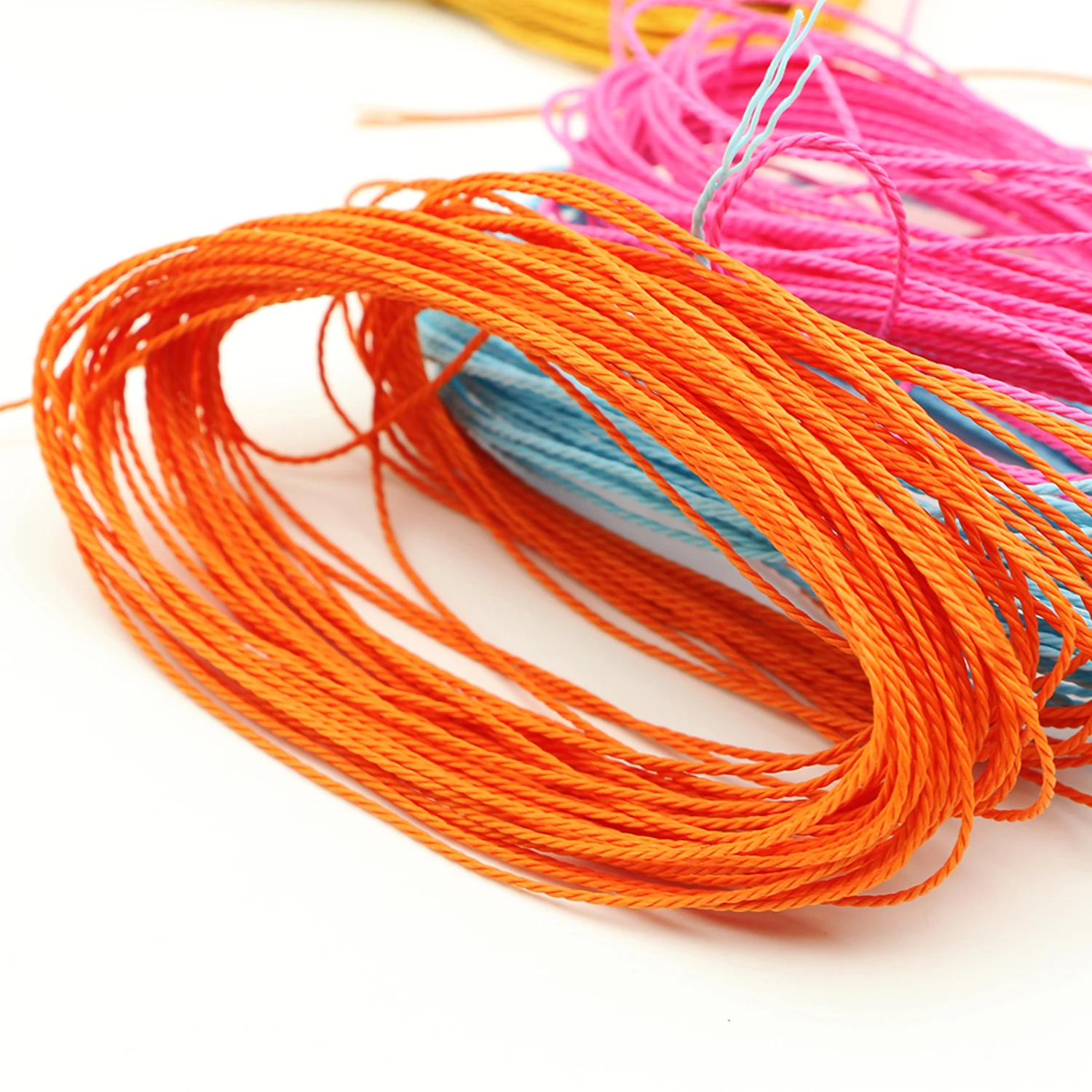 35 Colors Monochrome 10meters Cord String Sewing Leather Hand Wax Stitching DIY Thread for Making Bracelets Or Necklaces Repair