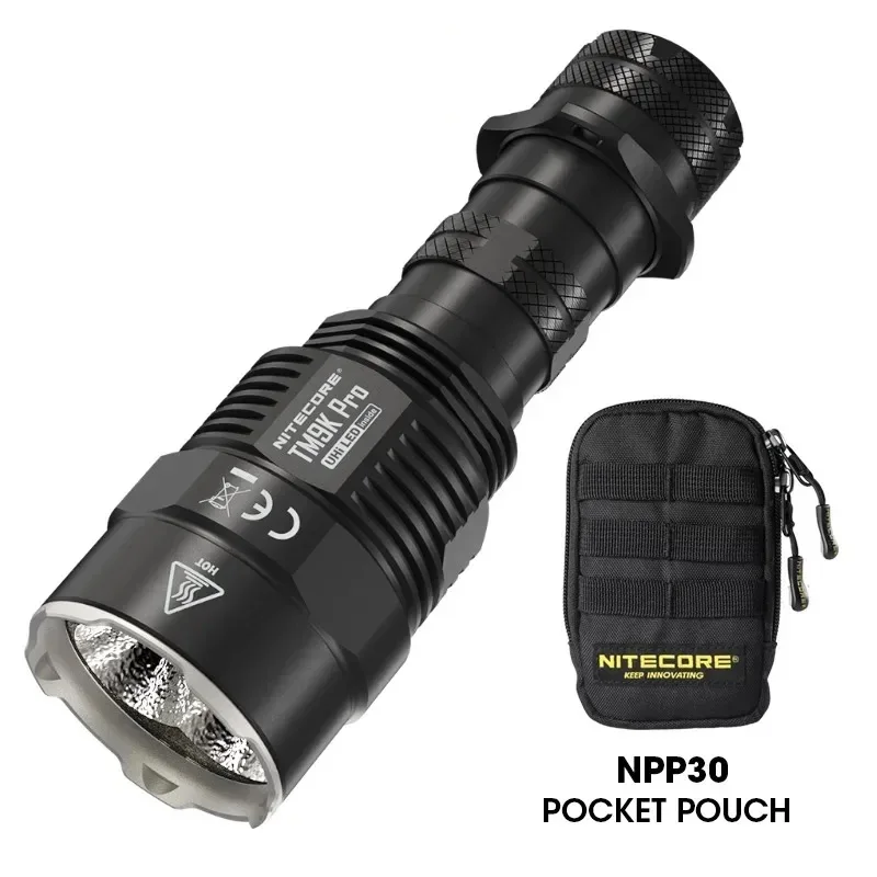 Rechargeable Tactical Flashlight with 3 UHi LEDs for Self Defense