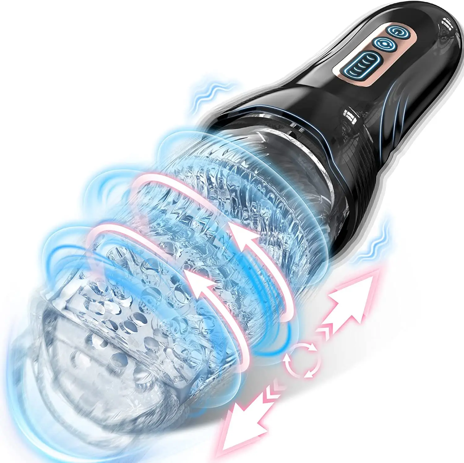 Automatic Male Masturbator Rotating Masturbation Cup For Men_voghion.com