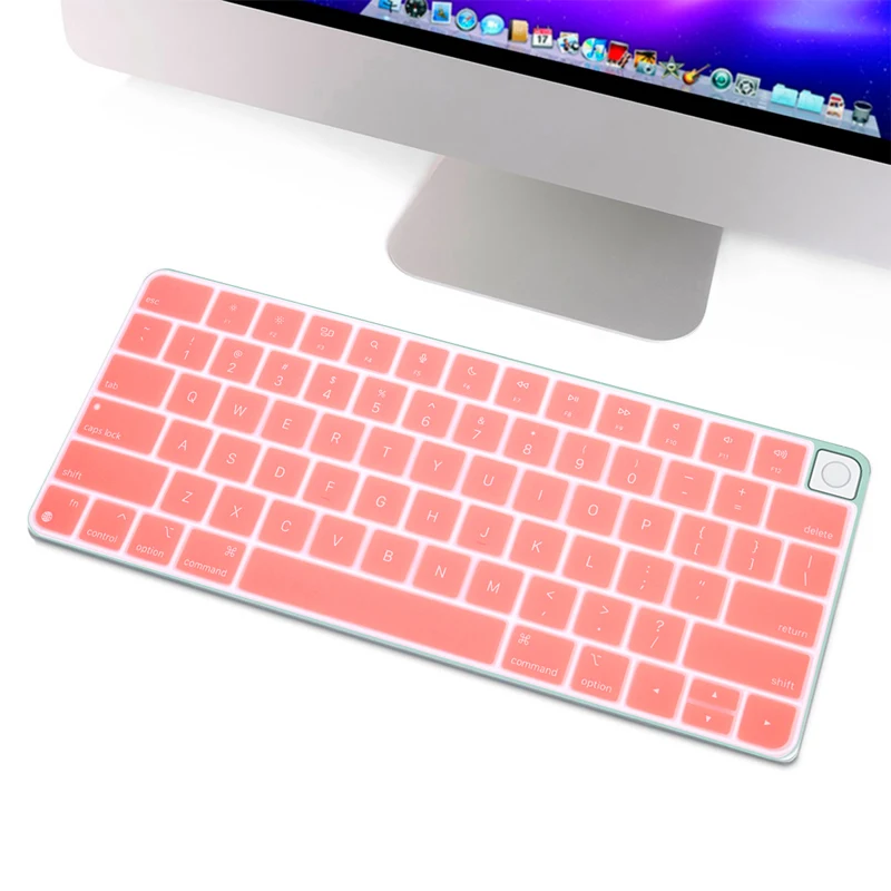 Per Apple Magic Keyboard Cover (2021 Release) A2450 A2449 Adesivi Imac Keyboard Protector Custodia Per Tastiera Bluetooth In Silicone