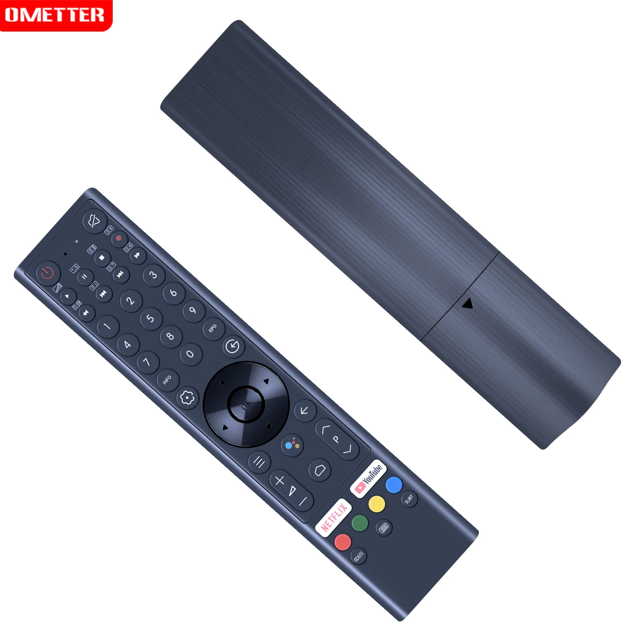 Controle Remoto de Busca de Voz Substituído para Sansui Qilive Android tv Smx65e1uad Smx58f3uad Smx55f3uad Smx50f3uad - Image 5