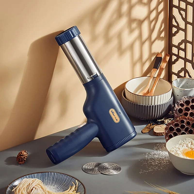 Electric Handheld Pasta Makers Automatic Portable Noodle Ramen Machine Rechargeable Wireless One Button Control USB Charging noodle maker