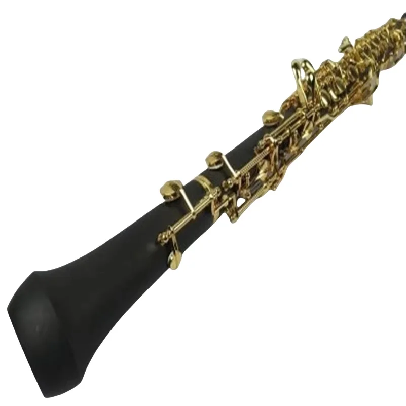 Excellent semiautomatic composite wood concert oboe,gold-plating C key