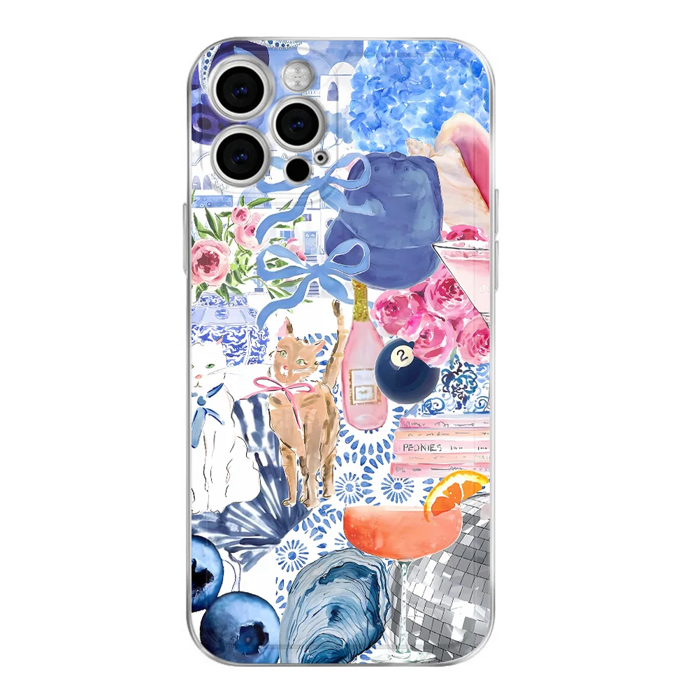 Marine Life Fruit Lemon Shockproof Phone Case Cover