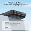 15W Solar Magnetic Power Bank 10000mAh, Wireless Charger w/ USB & USB-C, PD20W Fast Charge, Portable Solar Charger for Phones 4
