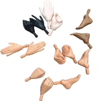 New Original Replacement Doll Hands Monstering High Doll Toy Parts Black Gray Yellow Blue Fishman Doll Hands DIY Toy Accessories 1