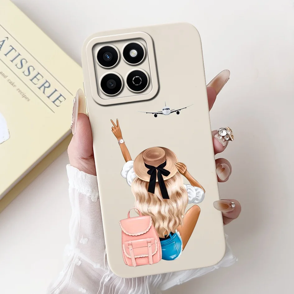 Shockproof Sweet Heart Silicone Phone Case - Pink