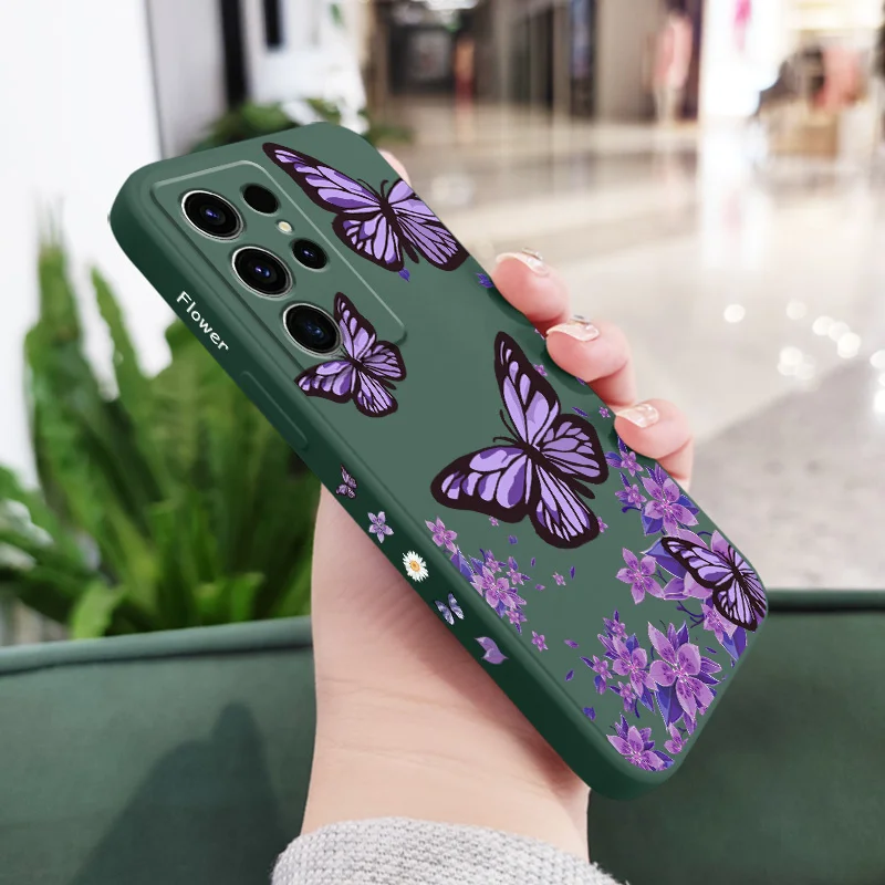 Dreamy Butterfly Silicone Phone Case Cover
