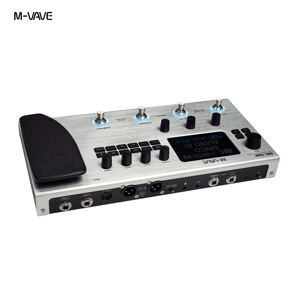 M VAVE MK-300 ほぼ未使用 M-VAVE MK-300 Guitar Bass Multi-Effect Processor