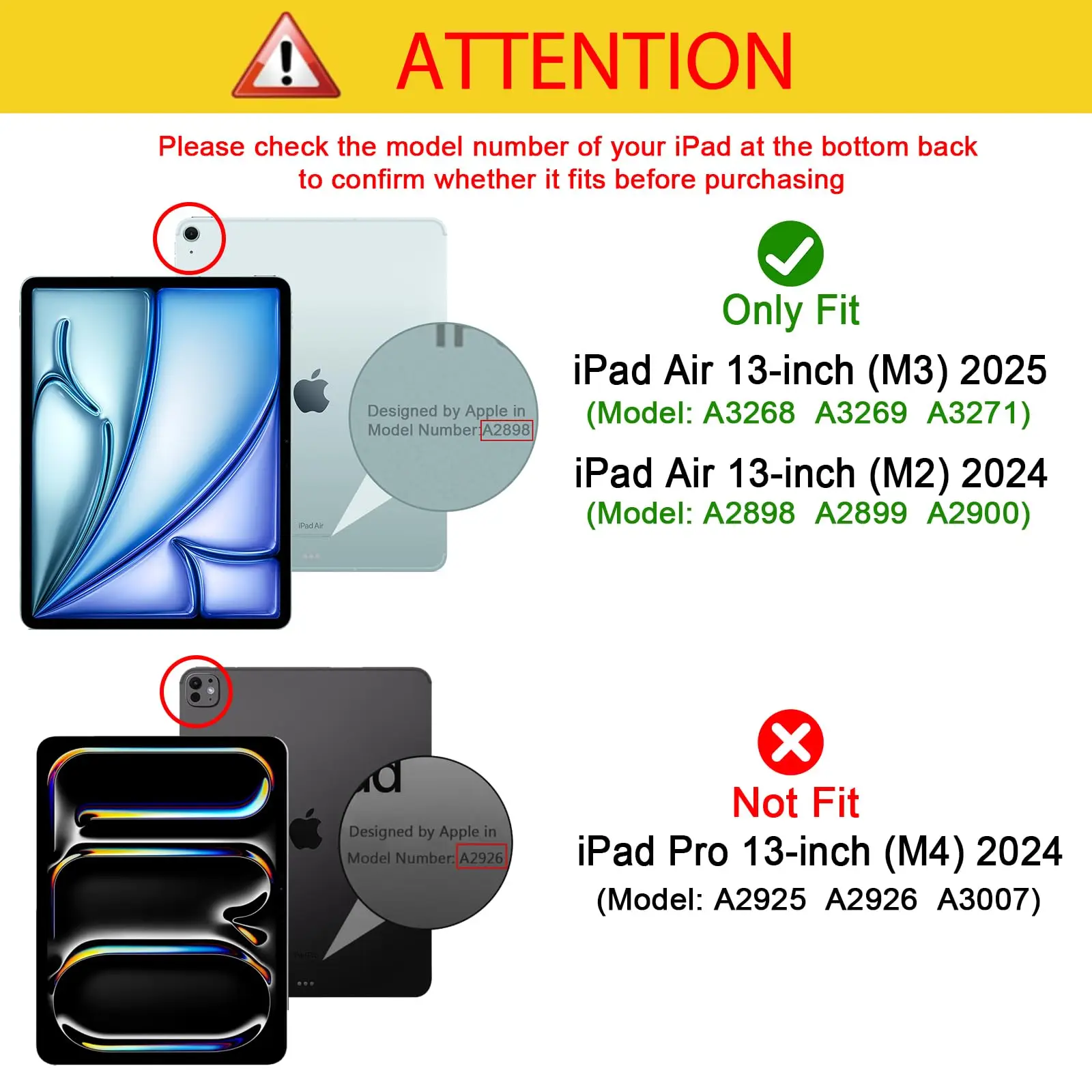 13-Inch Tablet Protective Case with Built-In Pen Holder