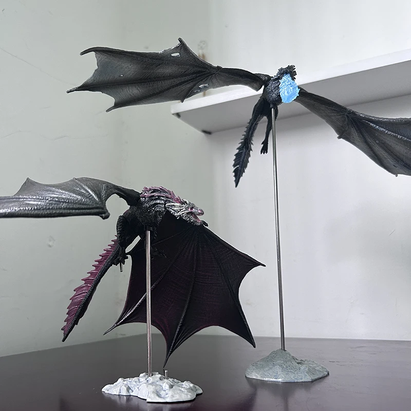 Jon Snow Night King Daenerys Targaryen 프로스트 웜 비전 블랙 아이스 드래곤 레이걸 액션 피규어 모델 장난감, 데스크탑 장식