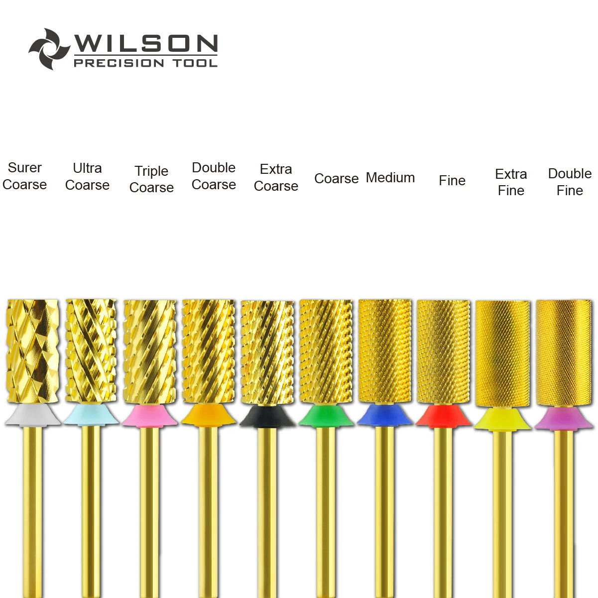 WILSON Large Barrel Bits Nail drill bits Remove gel carbide Manicure tool Nail accessories Hot sale