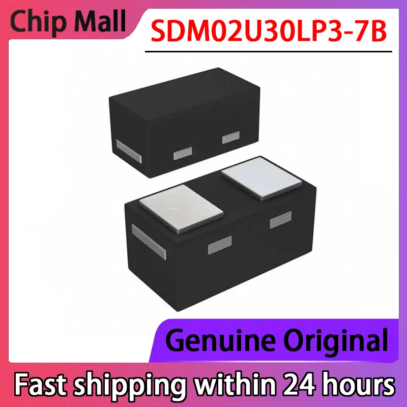 

100PCS New Original SDM02U30LP3-7B DFN Screen Printed L2 Diode in Stock