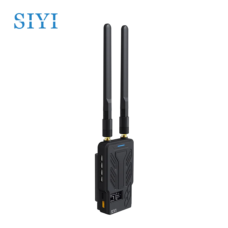 SIYI MK32 HM30 REPEATER Combo MK32 Enterprise Handheld Ground Station Smart Controller with 7 Inch HD High Brightness LCD