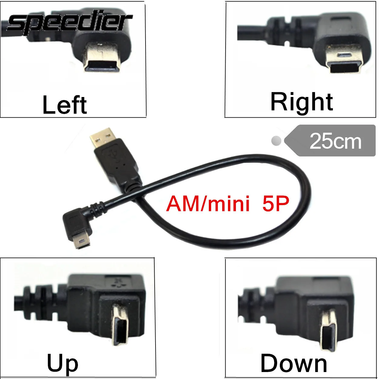 

USB 2.0 кабель для синхронизации данных и зарядки, 25 см