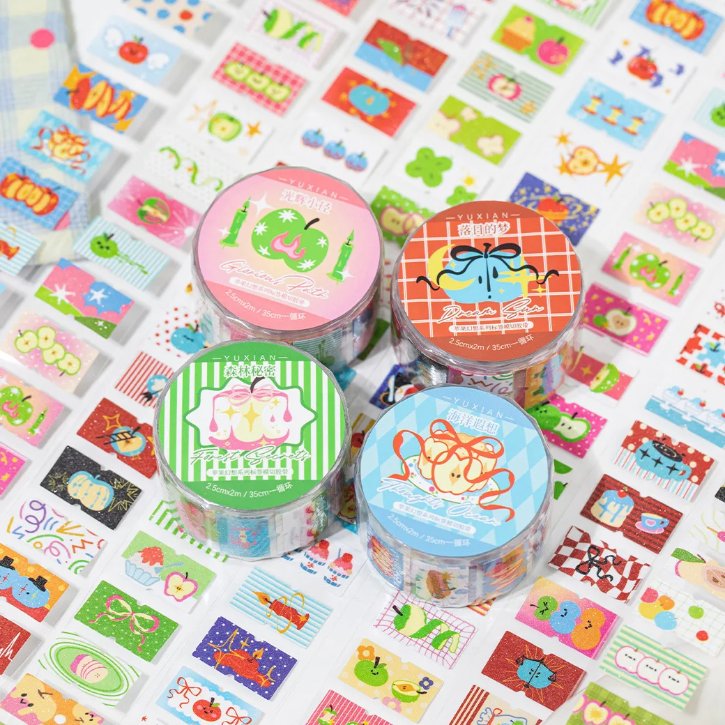 1pcs 일본식 사막 여행 와시 테이프 DIY 장 접착 마스킹 테이프 스티커 스크랩북 저널 문구 용품