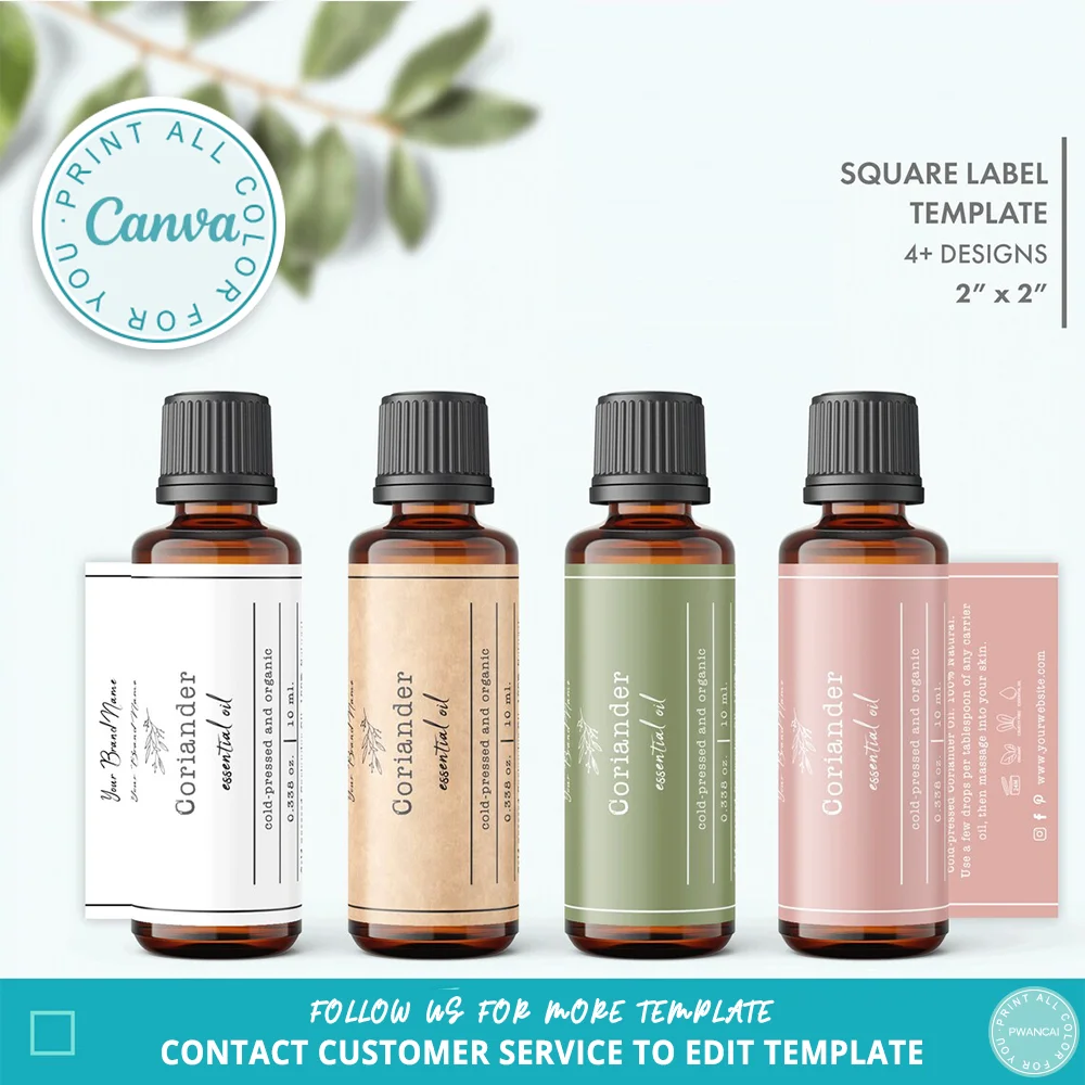 editable-floral-essential-oil-label-stickers-template-printable-minimal-10ml-roller-small-bottle-wrap-around-label-design-stationery-sticker-aliexpress