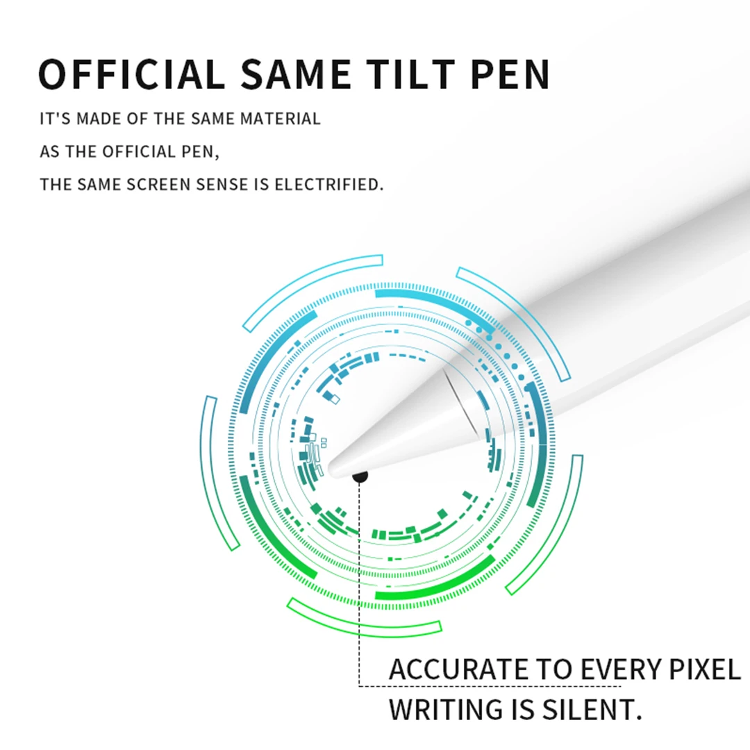 Appl Pencil Origin 스타일러스 펜 iPad 펜용 Apple Pencil 2 1 배터리 디스플레이 알림 틸트 팜 거부 USB Type-C 충전
