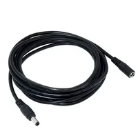 3/5/10/15/20/30/50M 5.5mm*2.1mm DC Power Connector Extension Cord Jack Adapter Lead Cable DC Female Male Extension External Plug 2