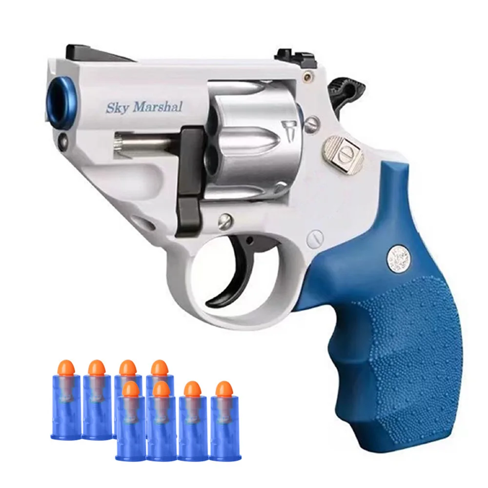 Pistolet jouet revolver pour adultes, meilleur odorbl84, jeux de tir, balles molles, livraison directe, cadeau d'anniversaire