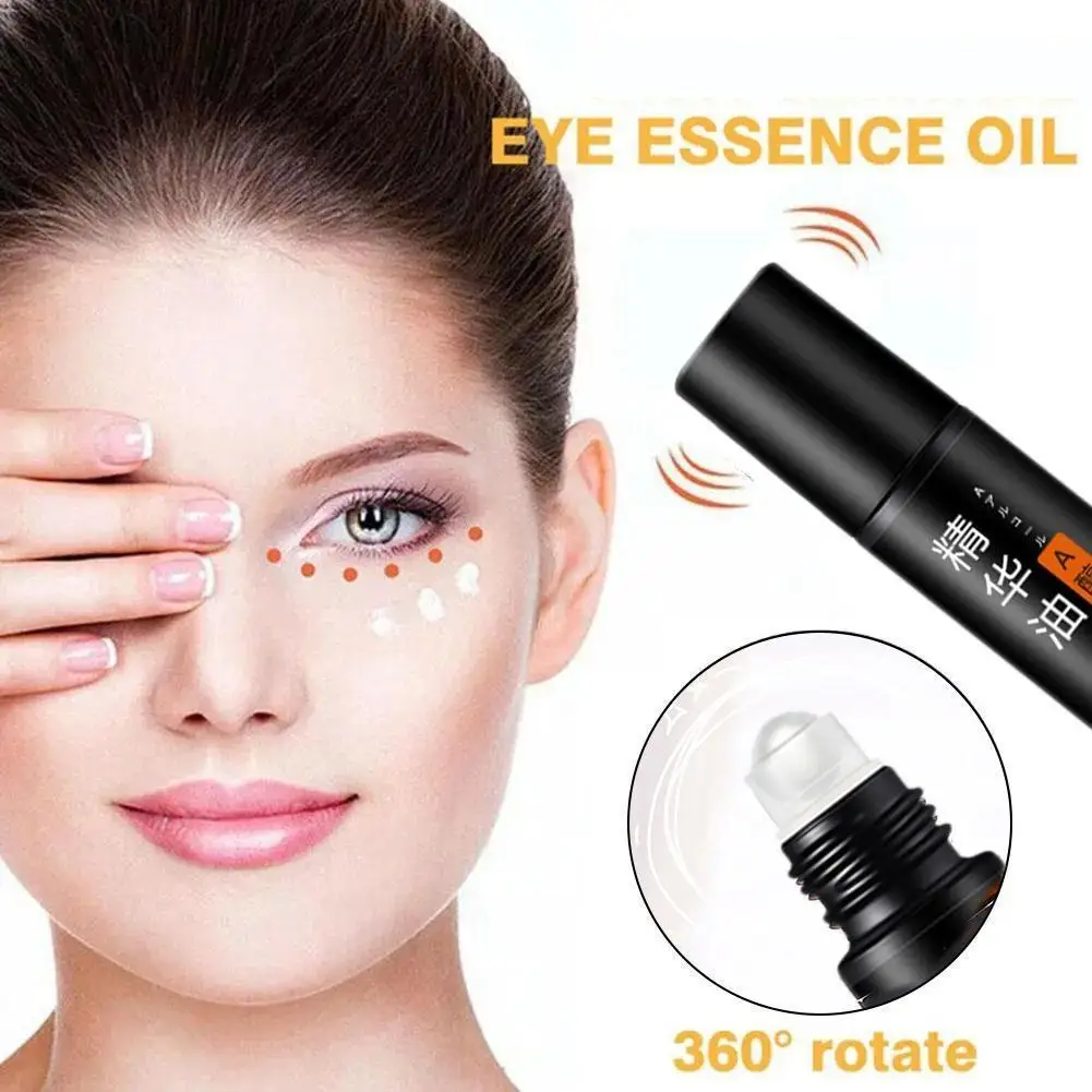 

8ml Anti-Wrinkle Eye Essence Oil Anti-aging Remover Dark Circles Eye Care Against Puffiness Bag Skin Care Wholesale