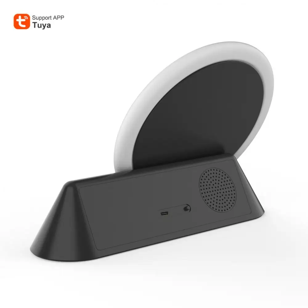 

Разбуждаемая умная деталь для спальни работает с приложением Alexa Home Tuya с 15 успокаивающими звуками 10 цветов разбуждающая детская будильник