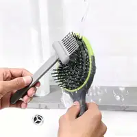 Hair Brush Cleaner Tool Detachable Comb Cleaning Brush for Air Cushion Comb Massage Hairbrush Hair Removal Gadget 3