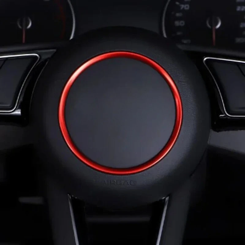 Luxury Car Steering Wheel Decoration Ring Trim Cover Sticker