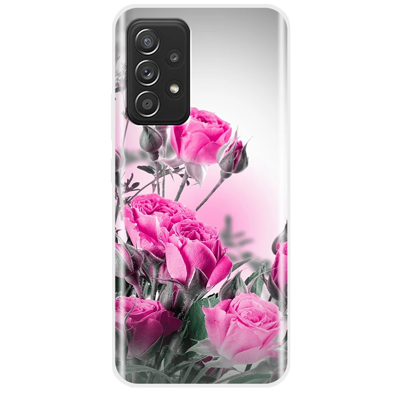 Silicone Soft TPU Case for Samsung Galaxy A52/A52s - Protective Cover Coque s