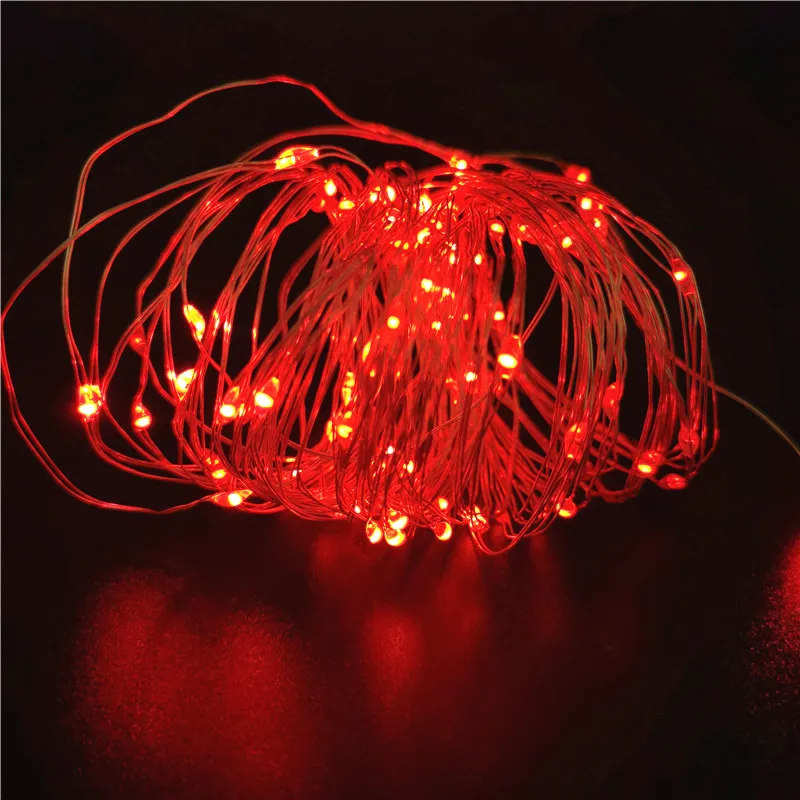 LED Fairy Lights - Copper Wire Garland String Lights for Outdoor & Indoor Decor