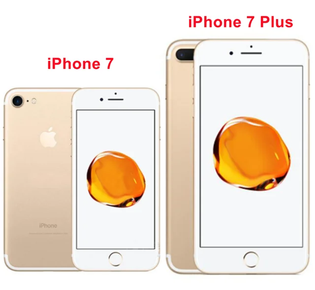 Apple iPhone 7 / 7Plus 32GB 128GB 256GB ROM 4.7'/5.5' IPS LCD 12MP