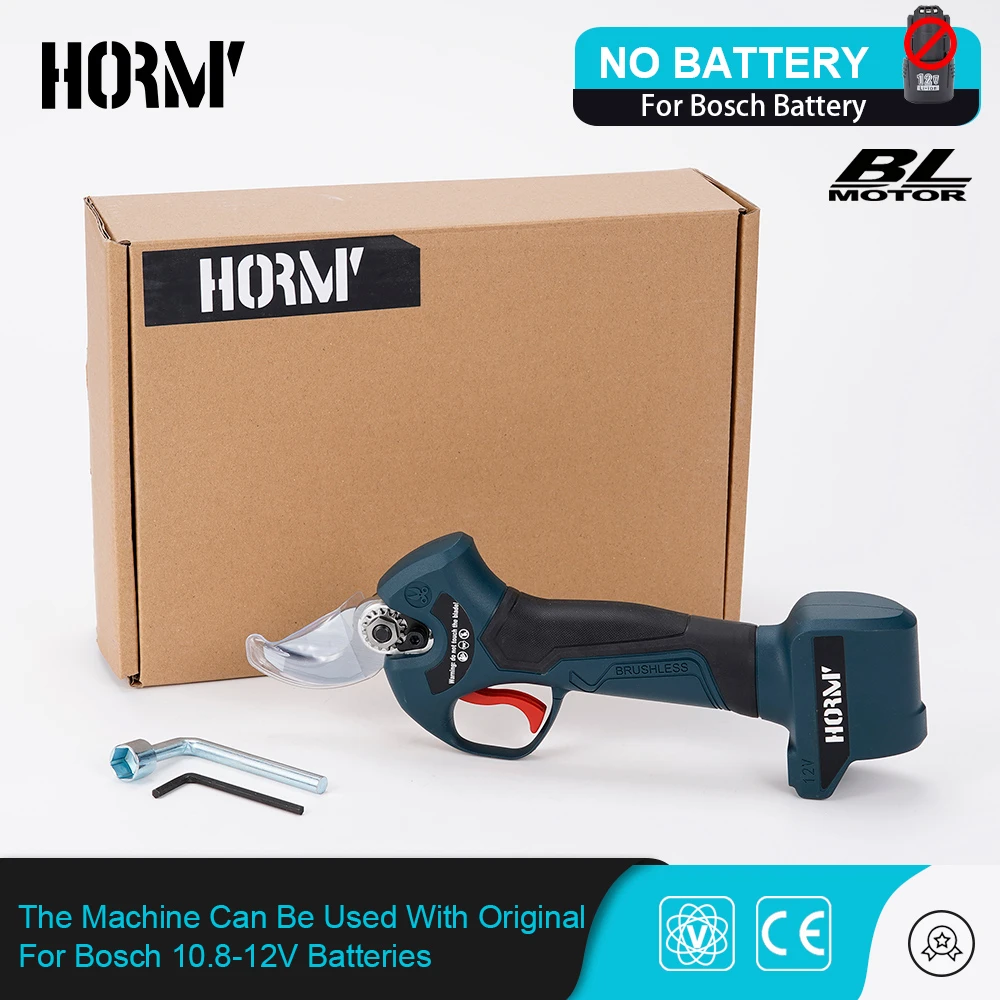 Brushless Electric Pruner Shear Scissor High Speed Tree Bonsai Pruning