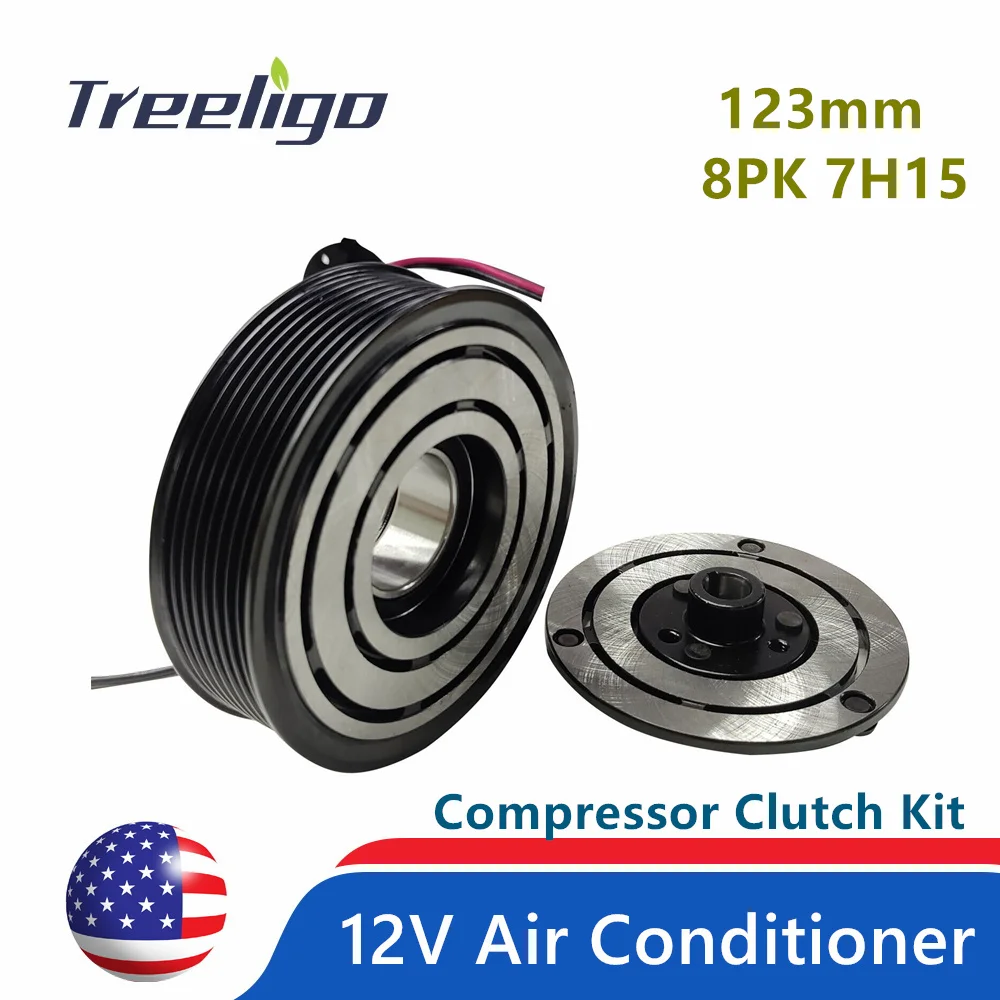 Treeligo SD708 SD709 12V Car Air Conditioner CLUTCH P COMP. A/C