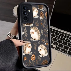 Hedgehog Design Protective Smartphone Case Cover - Galaxy A24 4G (1)
