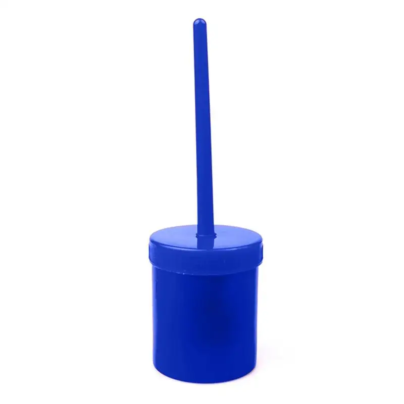 Hoof Brush With Bucket Bristles Uniform Hoof Oil Bucket Brush Horse Hoof Oil Portable Container For Zoos Horse Training 2