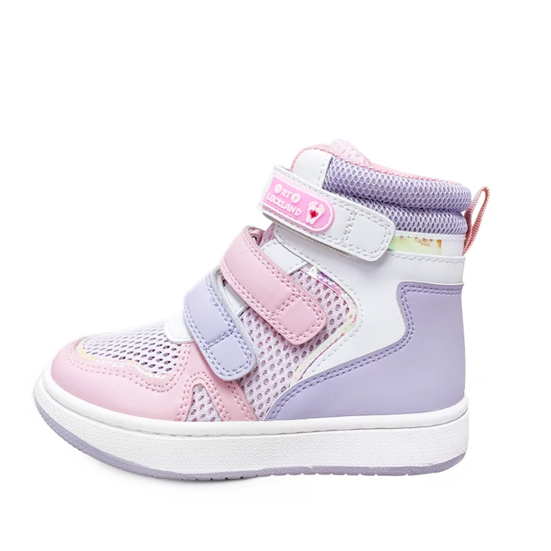 Bambini ragazza rosa Sneakers bambino Mesh Leather Medical scarpe ortopediche per bambini Casual Flatfeet plantari calzature sportive