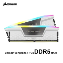 Memória RAM Corsair Vengeance DDR5 32GB (2x16GB) 6200MHz RGB - Branco (CMH32GX5M2B6200C36W) No - View #12