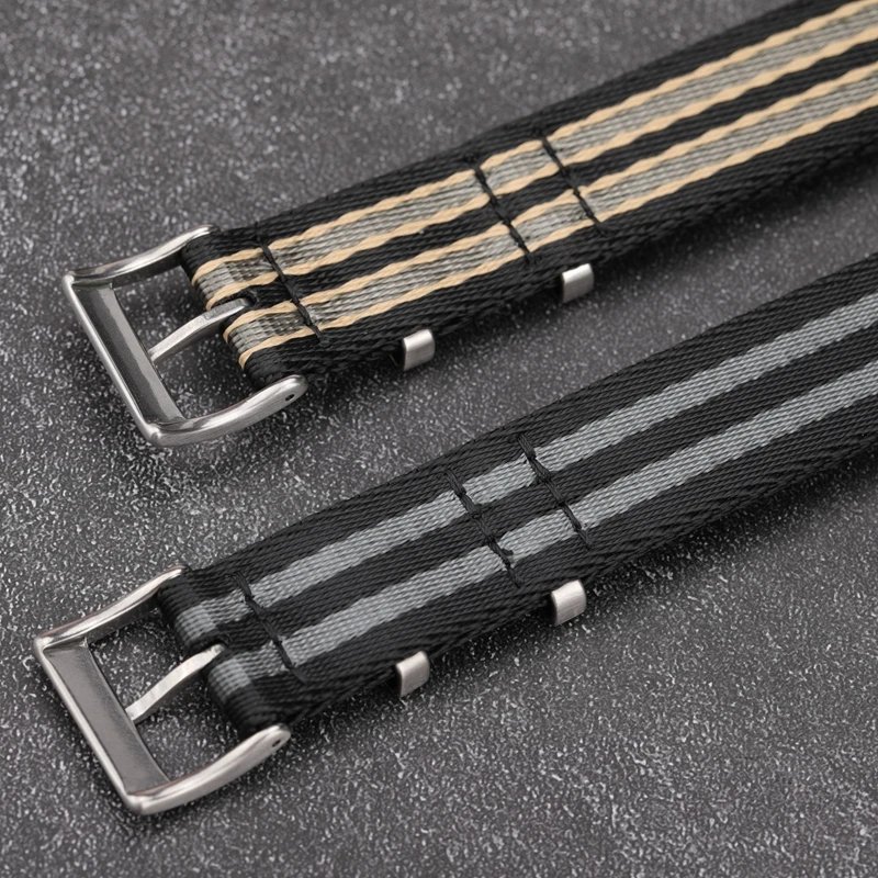 Adatto Per Tudor Seamaster 300 Ghostbusters 007 Cinturino In Nylon 20 /22Mm Morbido Cinturino Intrecciato Resistente Al Sudore