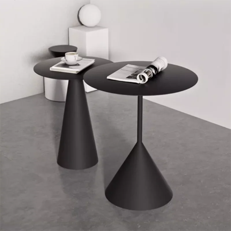 Tavolo Da Tè Rotondo Minimalista Divano Moderno Lato Salone Arredamento Camera Tavolini Cafe Center Tavolo Soggiorno Mobili Soggiorno