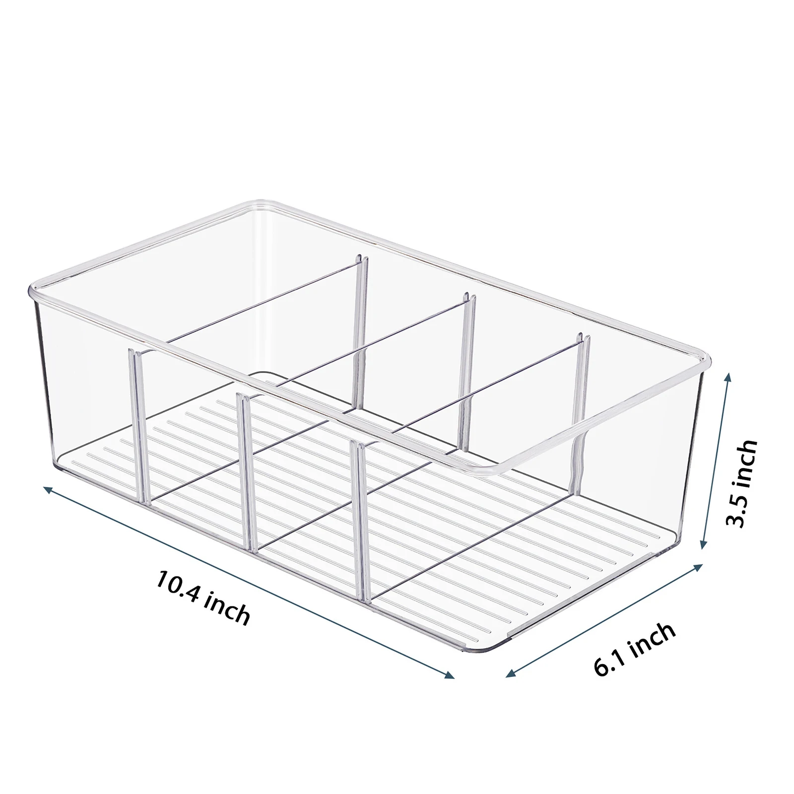 Tea Box Organizer with Dividers Tea Storage Organizer Tea Storage